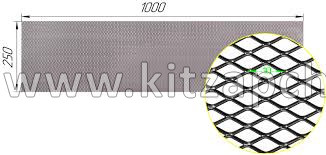 Сетка защитная интеркулера Faw J6 1310050-90U-D